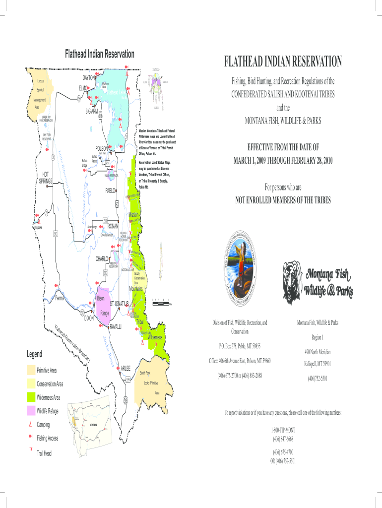 Cskt Tribal Recreation Permit Cost  Form