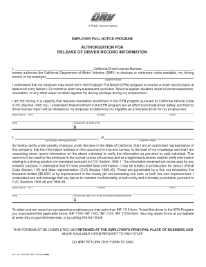  California Vehicle Registration Template 2004-2024