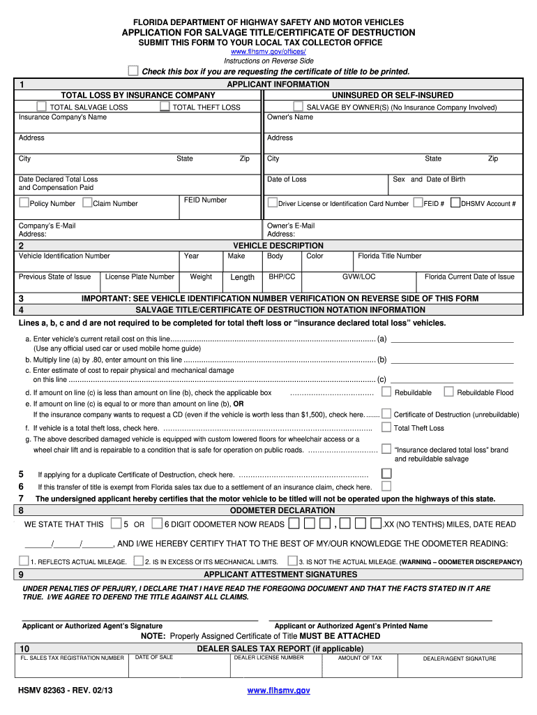  Hsmv 82363  Form 2011