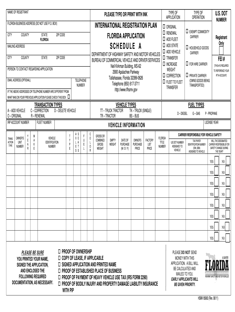  Hsmv 85900  Form 2011