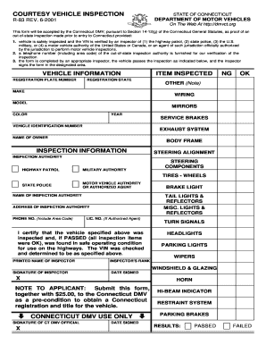 Ct Courtesy  Form