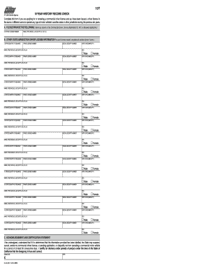 Dmv Driving Record Online California  Form