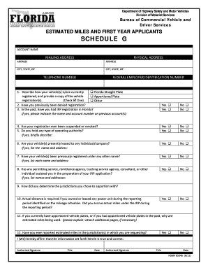 Commercial Vehicles Pinellas County Tax  Form