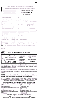 Reg 138 Form