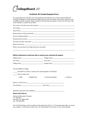 Ap Request Form