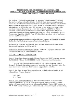 Dd Form 1172 2 March