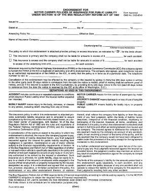 Fmcsa Form Qfr