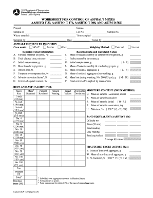 Aashto 30  Form