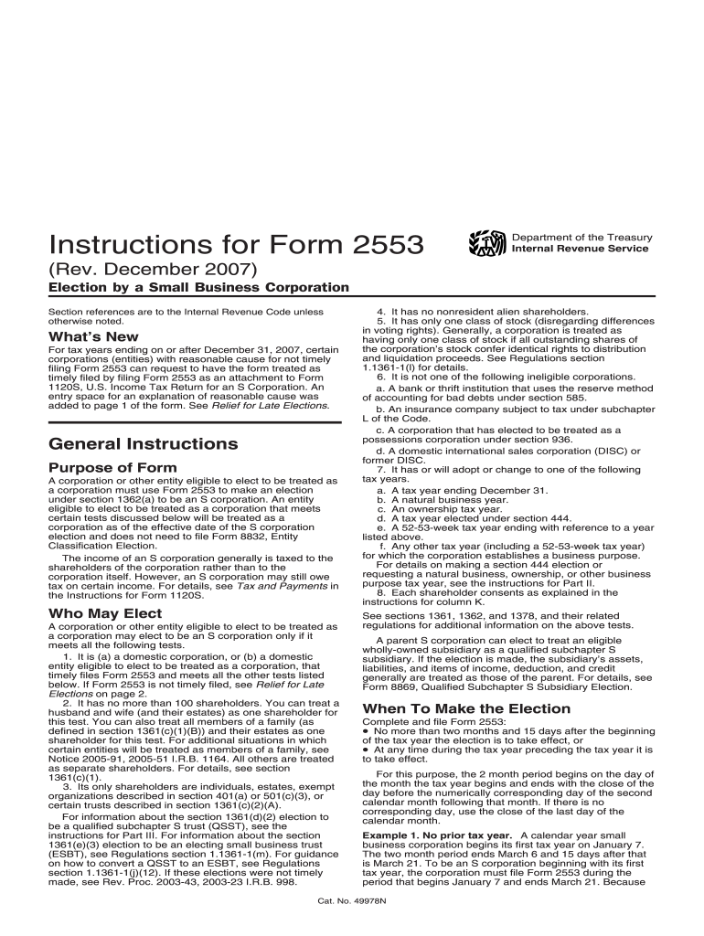 2010 Instruction 2553