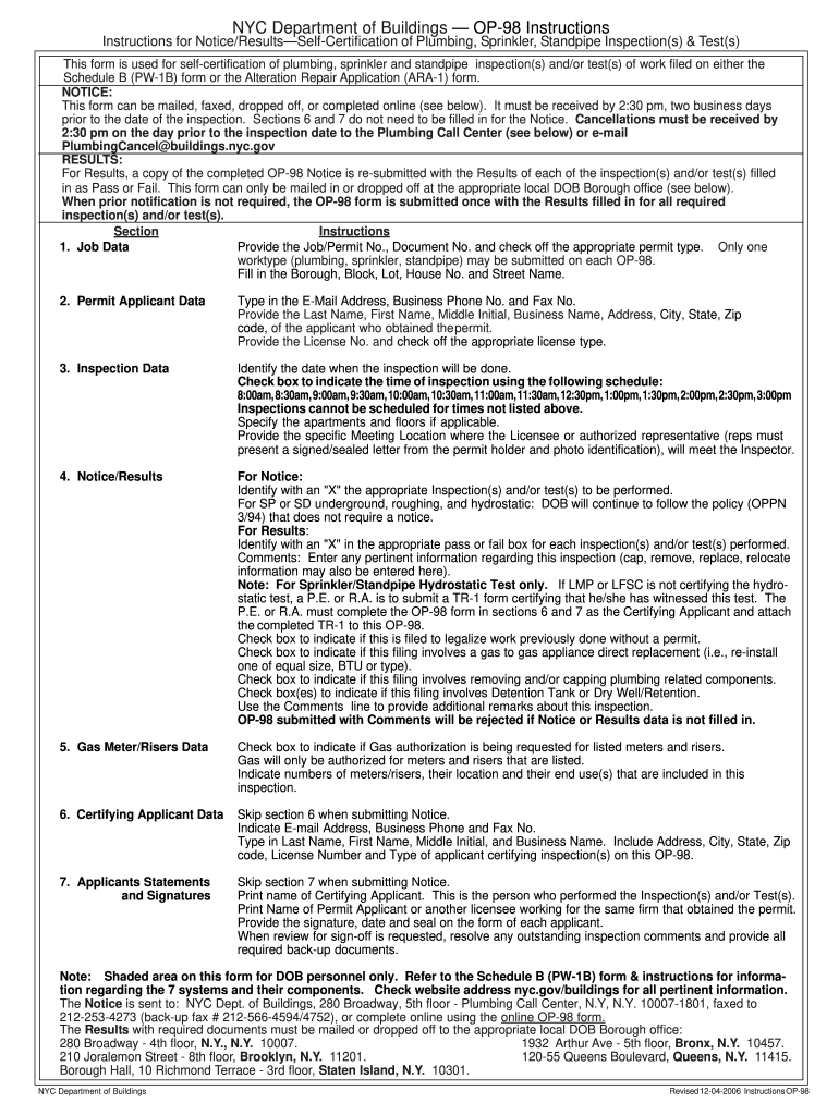  Op 98 Form 2006-2024