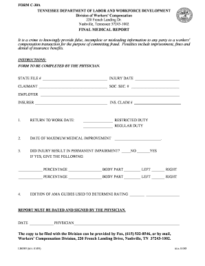 C30a Form