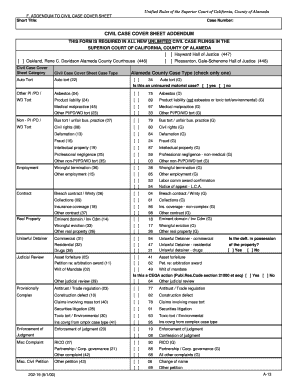 Small Claims Court Alameda County  Form