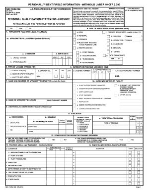 Nrc Form PDF