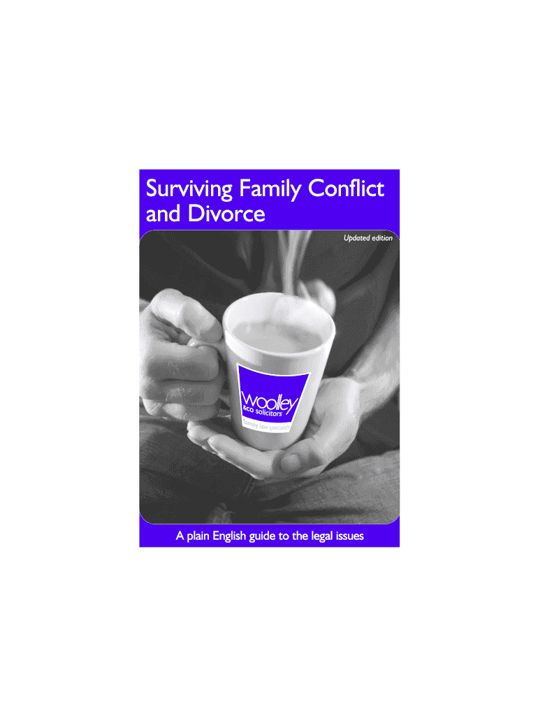 Surviving Family Conflict and Divorce Family Lawfirm Co  Form