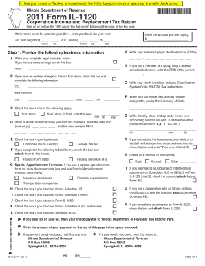 Il 1120 Form