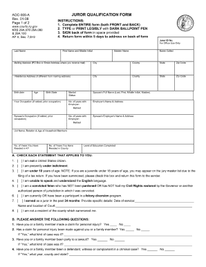 Aoc 005 a Fillable  Form