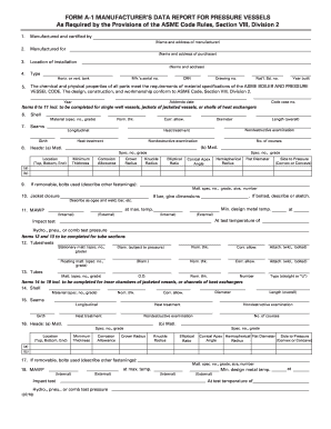 Manufacturing Data Report Example  Form