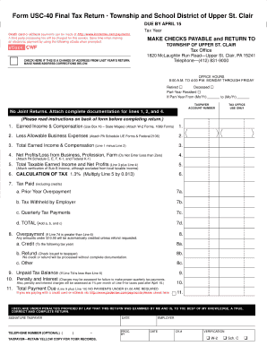 Form Usc 40