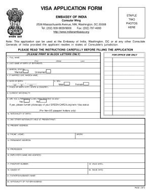 Indian Cdc Online Application  Form