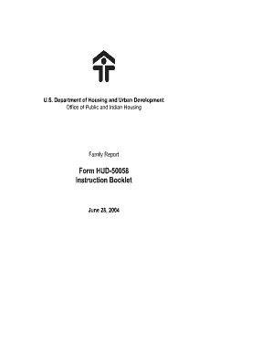 Hud Form 50058 PDF