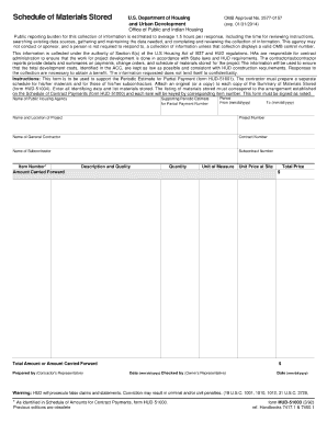 Hud Form 51003