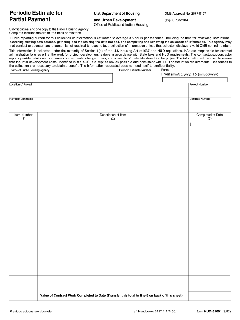 Hud 51001 1992-2025