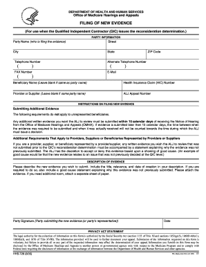 Hhs 728 Form
