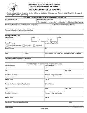 5103 Notice Acknowledgement - Fill Out and Sign Printable PDF Template |  signNow