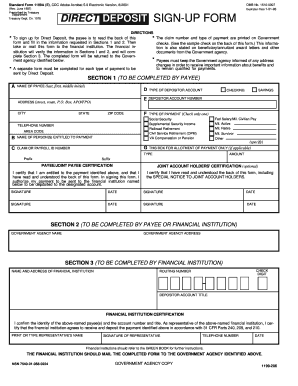 Deposit Form Images Blank