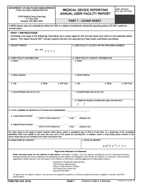 Fda Form 3419