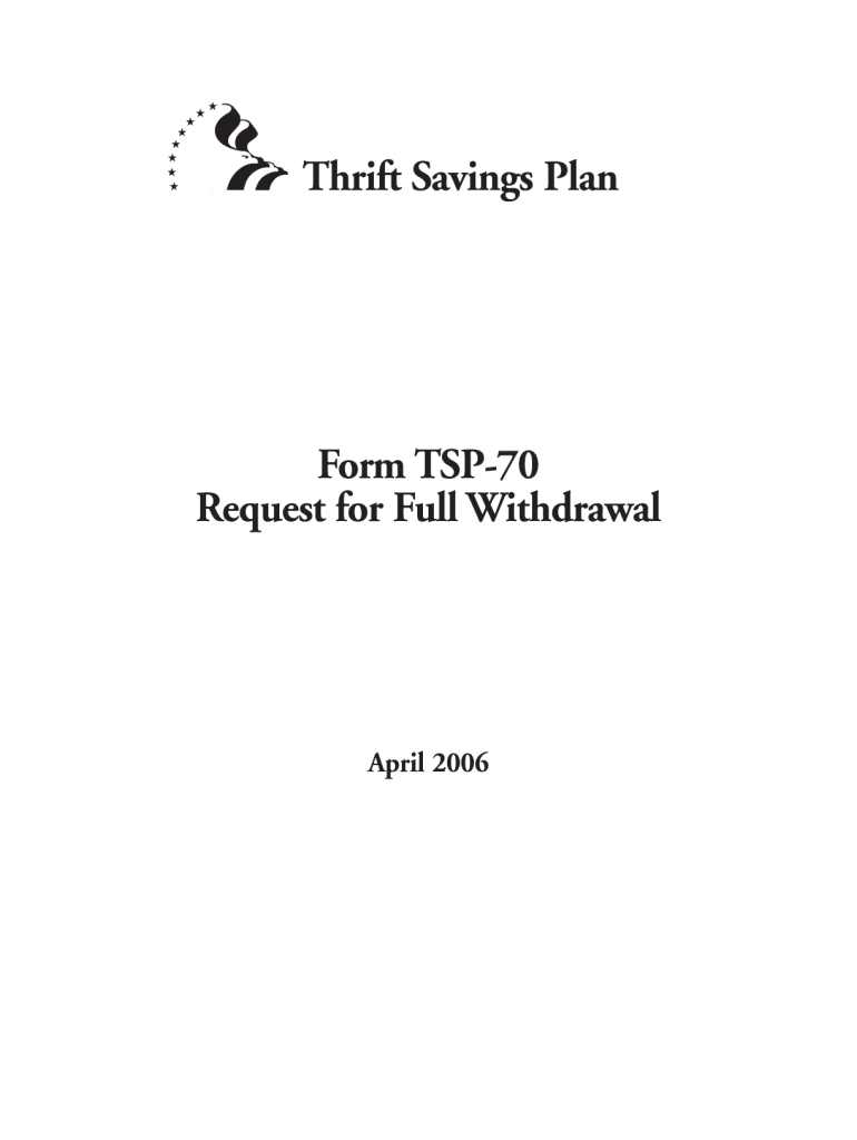 Get and Sign Tsp 70 Fillable  Form 2006