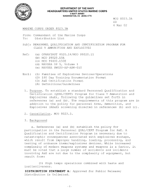 Mco 8023 3  Form