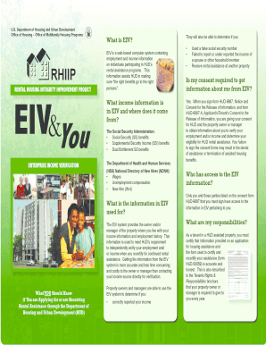 Eiv Brochure  Form