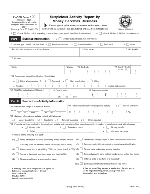 Blank Sar Form