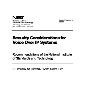 Nist Sp800 58 Form