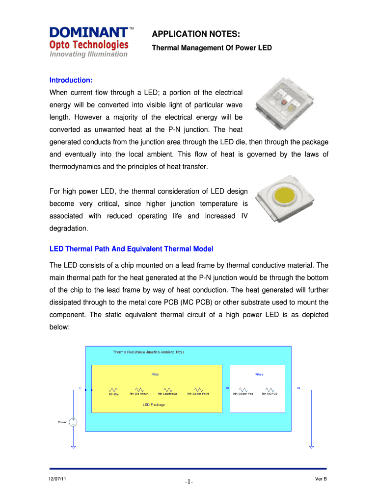 APPLICATION NOTES  Form