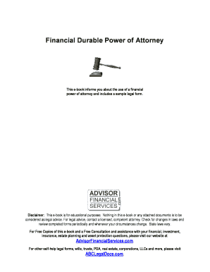 West Virginia Power of Attorney Form