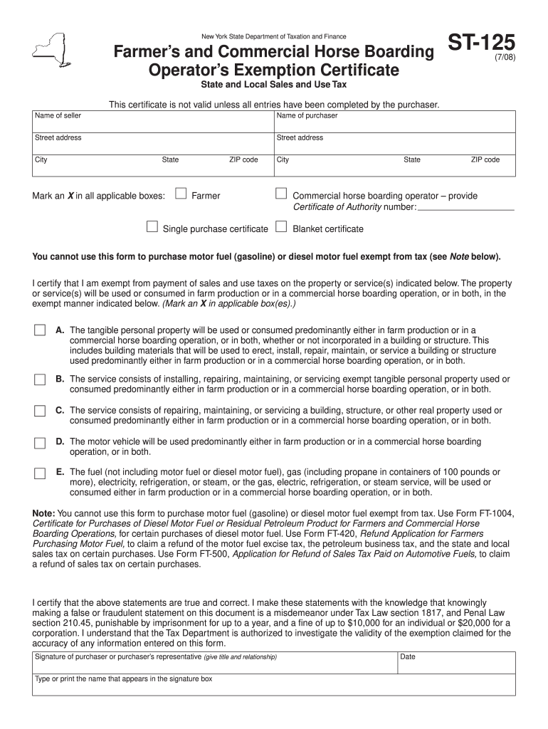  St 125 Form 2018-2024