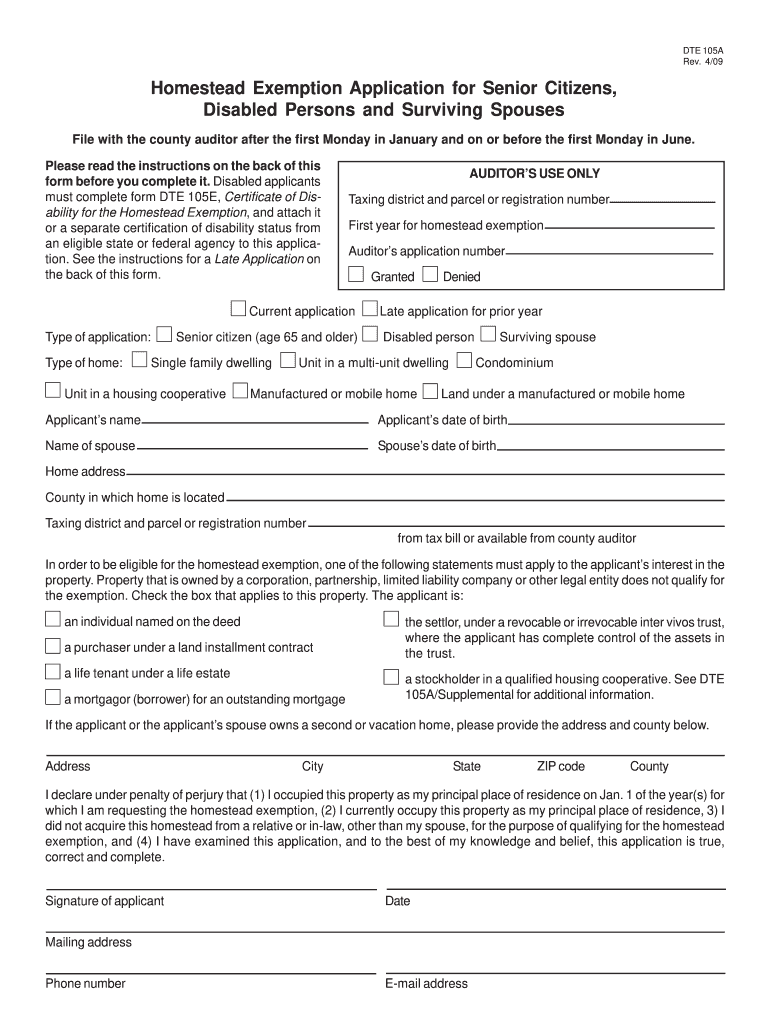  Homestead Exemption Montgomery County Ohio Form 2019
