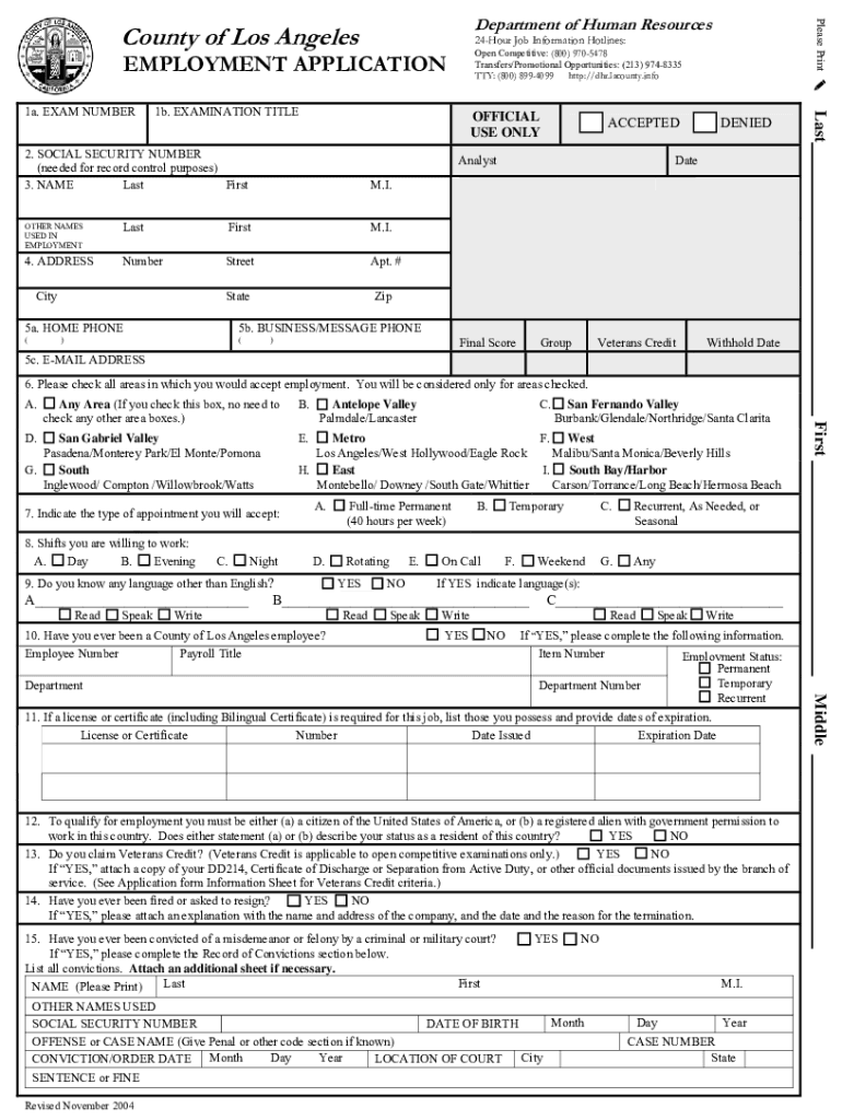  Losangles County Fairjobs Aplation 2004-2024