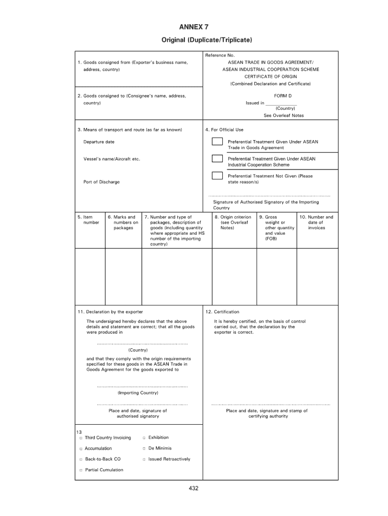 Irs Model Certificate D Fillable  Form