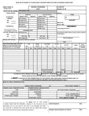 Travel Voucher Format