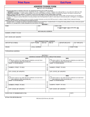 Af Form 1745