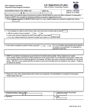 Printable Ca 17 Form