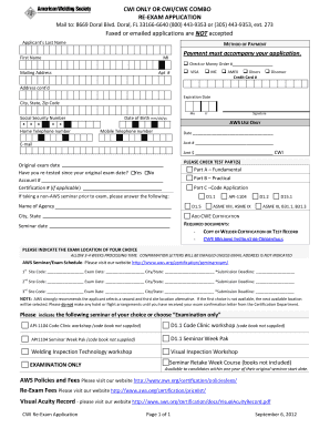 Cwecombu Form