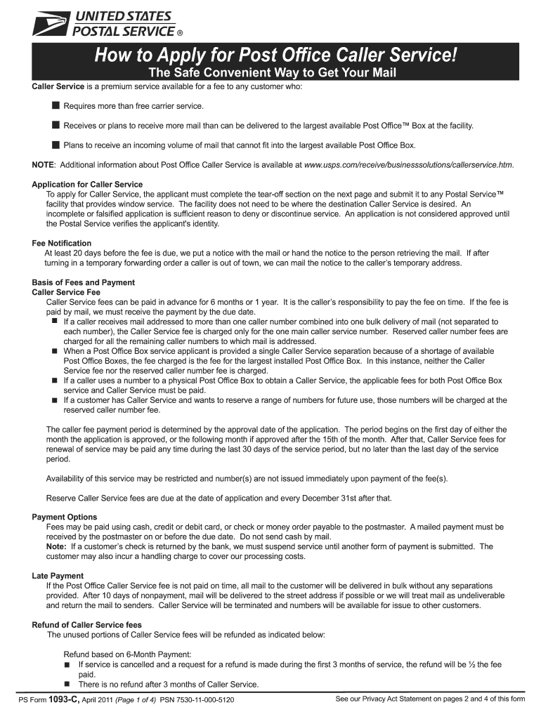  Ps 1093 C  Form 2011