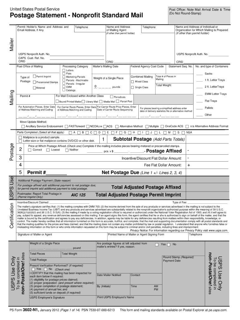  Ps Form 3602 N1 2021-2024