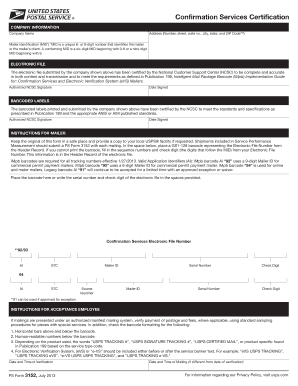 Ps Form 3152