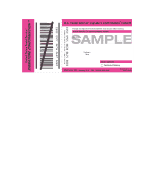 Fill and Print Usps Form 3800