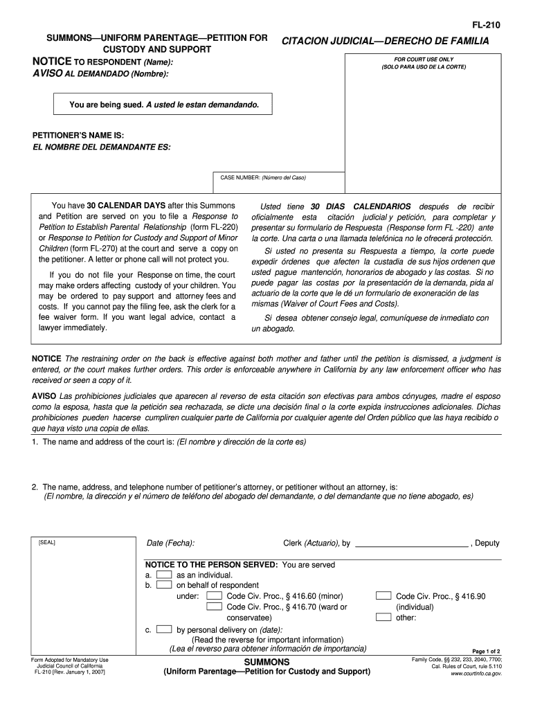  Fl 210 Form 2015